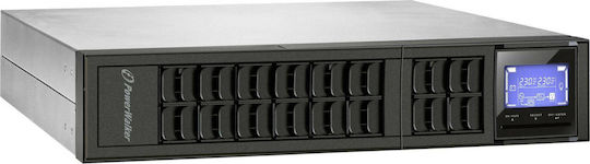 Powerwalker VFI 2000 CRM LCD UPS 2000VA 1600W с 4 IEC Гнезда