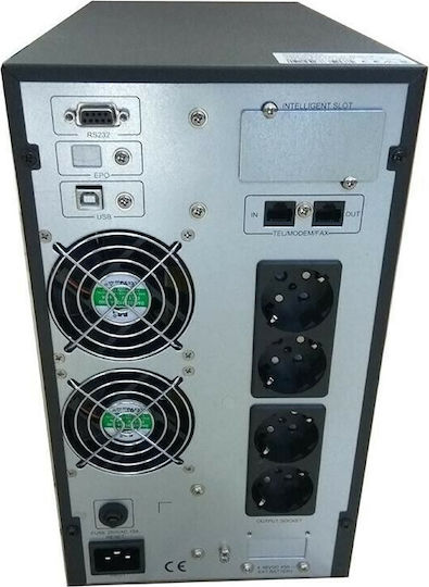 NG NG UPS On-Line 3000VA with 4 Schuko AC Outlets