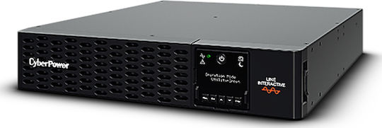 CyberPower PR1500ERTXL2U UPS Line-Interactive 1500VA 1500W με 10 IEC Πρίζες