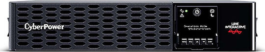 CyberPower PR1500ERTXL2U UPS Line-Interactive 1500VA 1500W με 10 IEC Πρίζες
