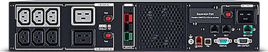 CyberPower PR3000ERTXL2U UPS Line-Interactive 3000VA 3000W με 8 IEC Πρίζες