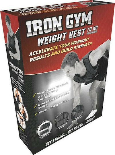 Iron Gym Vestă Cu Greutate 10kg