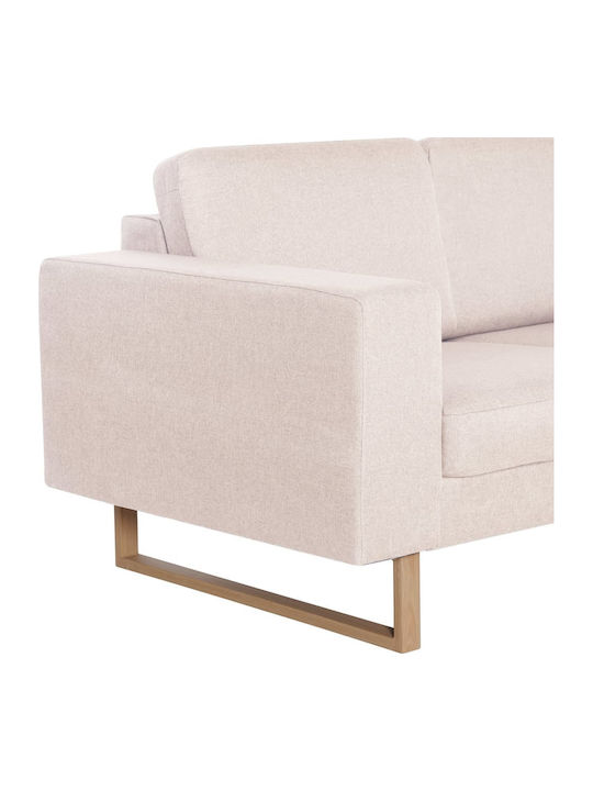 Living Room Furniture Set 3-Seater & 2-Seater Ecru