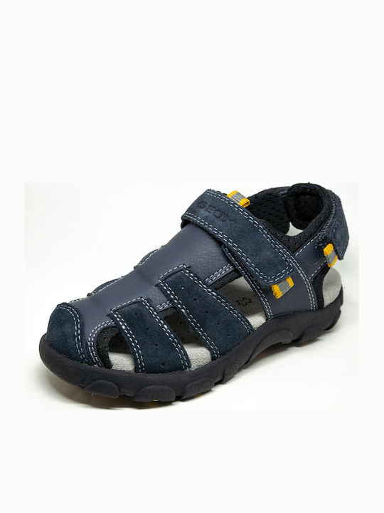 Geox Shoe Sandals Strada Anatomic Blue