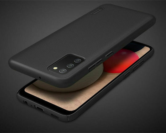Nillkin Frosted Shield Back Cover Πλαστικό Μαύρο (Galaxy A02s)