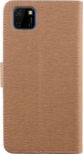 Volte-Tel Allure Magnet Wallet Δερματίνης Χρυσό (Huawei Y5p)