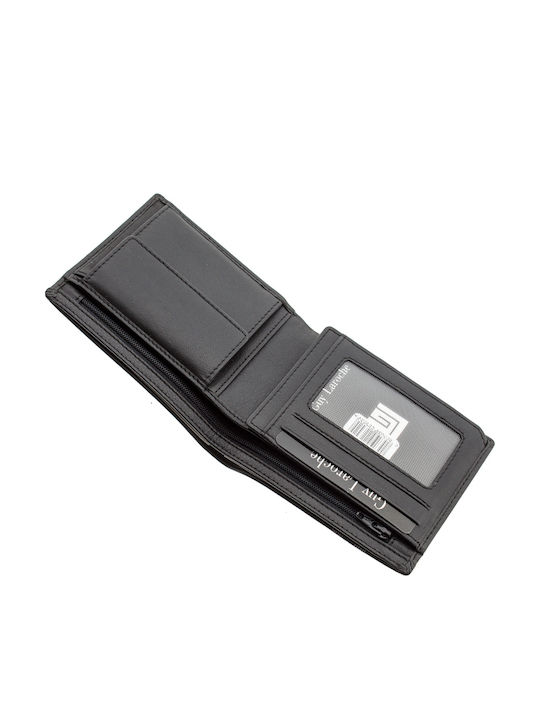 Кожен Мъжки Портфейл с RFID Черен