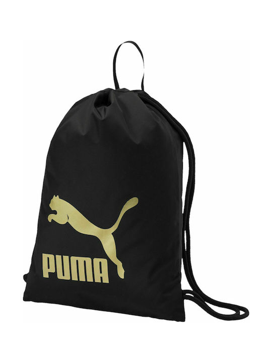 Puma Originals Τσάντα Πλάτης Γυμναστηρίου Μαύρη