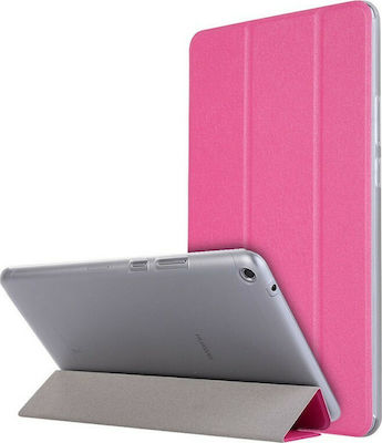 Tri-Fold Flip Cover Silicone Pink