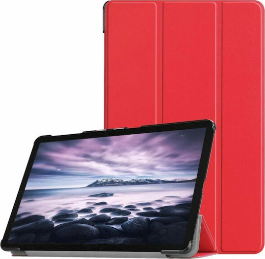 Tri-Fold Flip Cover Roșie (MediaPad M5 Lite 10 / C5 10)