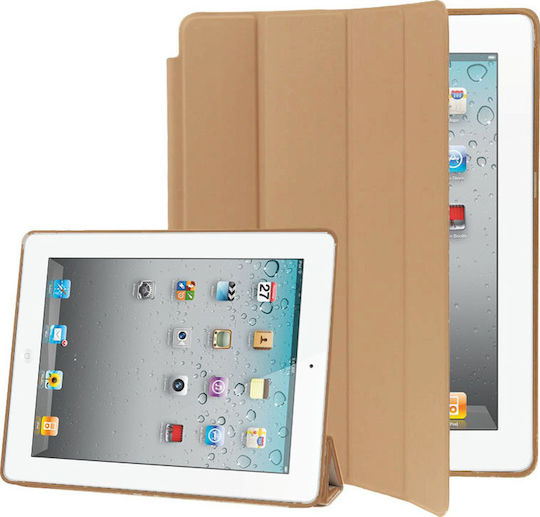 Trifold Flip Cover Χρυσή (iPad 2/3/4)