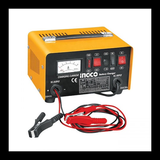 Ingco Φορτιστής Μπαταρίας Αυτοκινήτου 12/24V