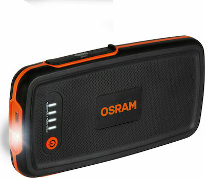 Osram BATTERYstart 200 Portable Car Battery Starter 12V with Power Bank, USB and Flashlight