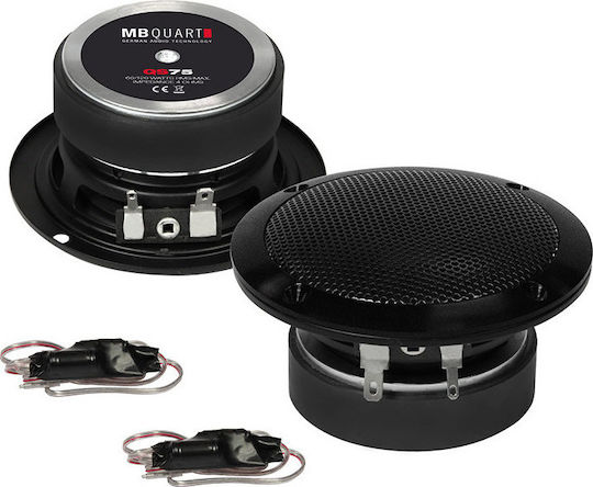 MB Quart Set Auto-Lautsprecher QS75 3" mit 60W RMS (Mittelklasse)