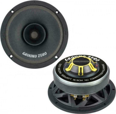 Ground Zero Σετ Ηχεία Αυτοκινήτου 6.5" με 200W RMS (2 Δρόμων)