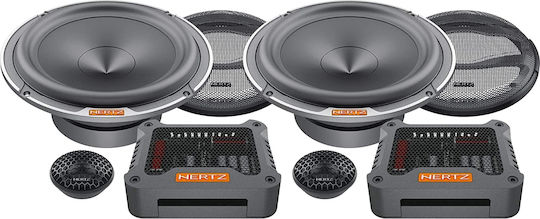 Hertz MPK 1650.3 PRO Σετ Ηχεία Αυτοκινήτου Διαιρούμενα 6.5" με 125W RMS (2 Δρόμων)