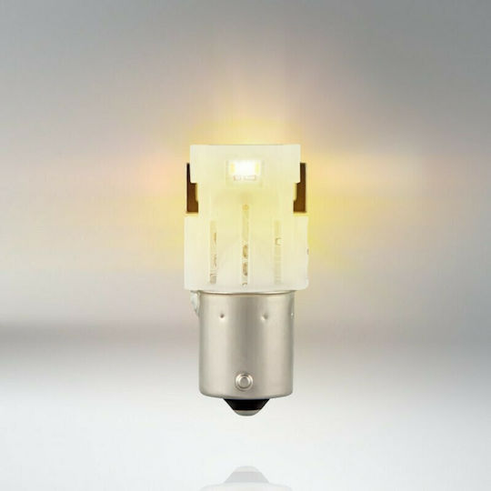 Osram Lamps Car & Motorcycle P21W-BA15S-1156 LED Yellow 12V 1.3W 2pcs