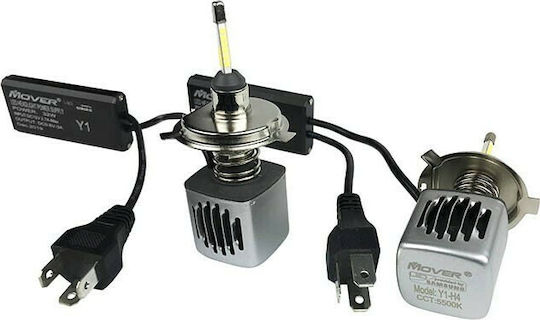 Auto Gs Lamps Car H4 LED 5500K Cold White 12V 32W 2pcs