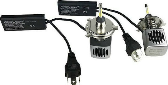 Auto Gs Lamps Car H4 LED 5500K Cold White 12V 32W 2pcs