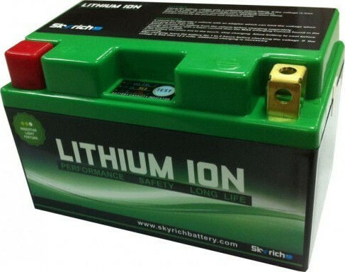 Skyrich LFP-3 Lithium Motorradbatterie YB7-A 145A mit Kapazität 2.4Ah