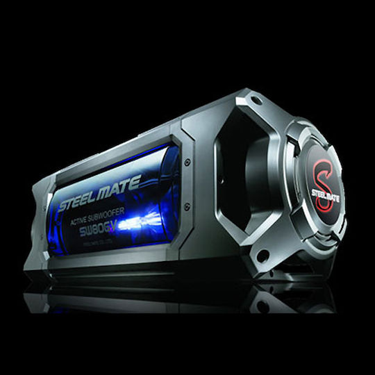 Steelmate SW-806 Subwoofer Αυτοκινήτου 8" 250W RMS με Κούτα