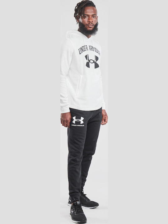 Rival Terry Sweatpants with Elastic Black