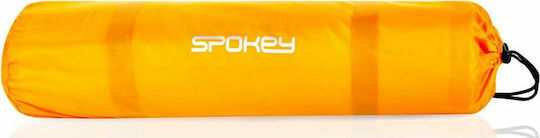 Spokey Savory Αυτοφούσκωτο Μονό Υπόστρωμα Camping 180x50cm Πάχους 2.5cm Πορτοκαλί