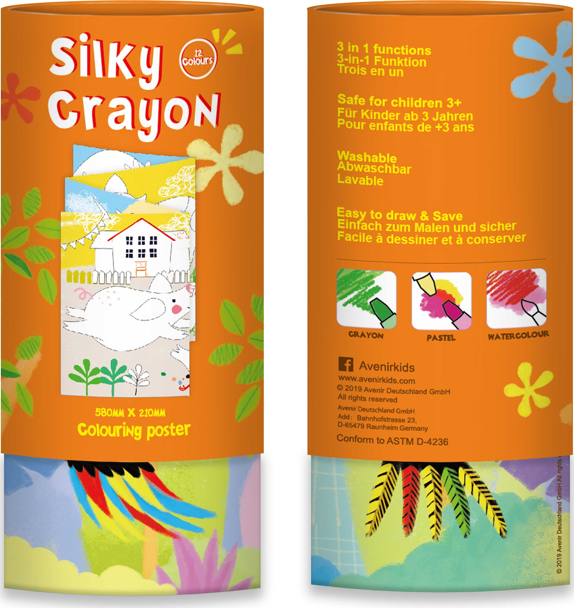 Avenir Silky Crayons Lion