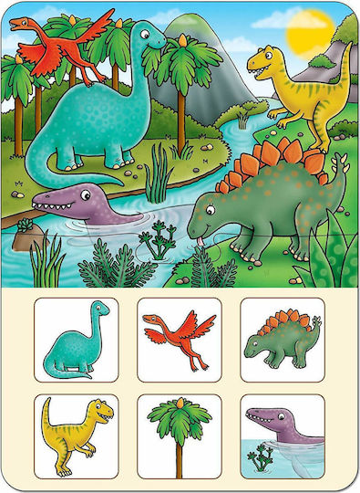 Настолна игра Dinosaur Lotto за 2-4 играчи 3+ години (EN) Orchard