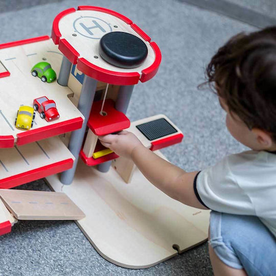 Plan Toys Γκαράζ Γκαράζ για 3+ Ετών