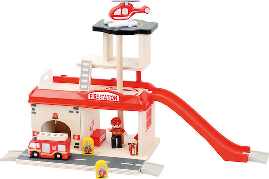 Small Foot Feuerwehrauto Station Garage Feuerwehrauto