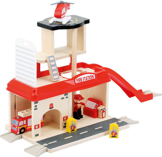 Small Foot Feuerwehrauto Station Garage Feuerwehrauto