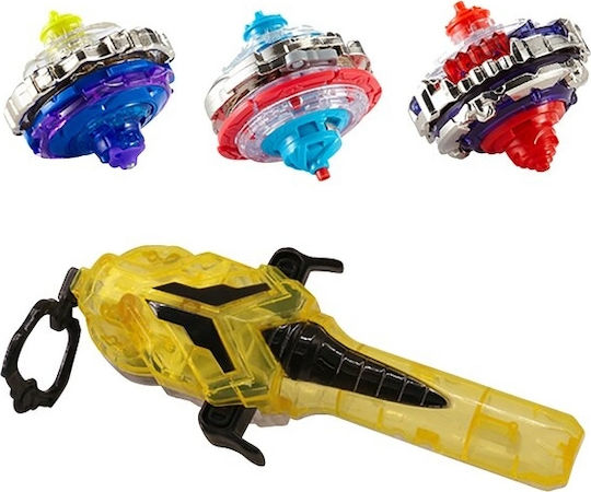 Just Toys Spinning Top 3 In 1 Playset Scarlet Wol Gigantic Python Purgatory Cerberus for Ages 5+
