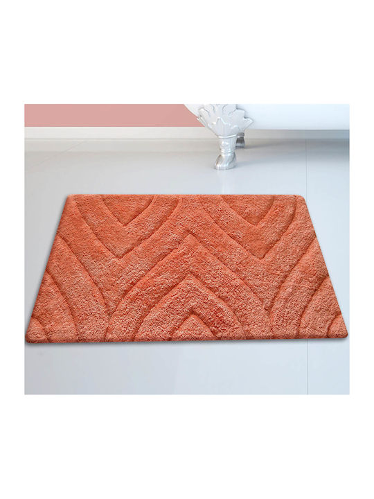 San Lorentzo Bath Mat Cotton 105 Orange 50x80cm