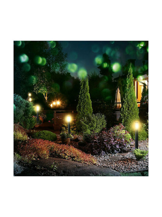 V-TAC Outdoor Floor Lamp Small Post IP44 for E27 Bulb Black