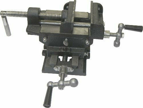 Force Fixed Drill Press Vise Made of Steel with Maximum Opening 75mm