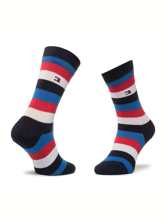 Tommy Hilfiger Детски чорапи Височина до коляното Син 2 Чифта