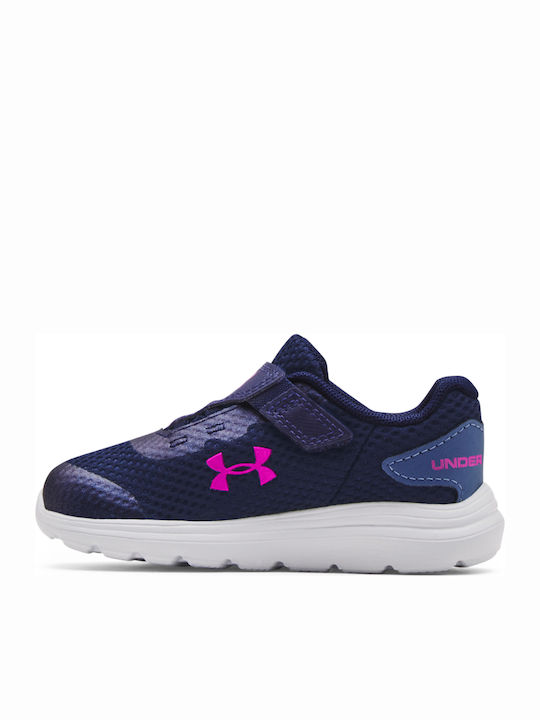 Under Armour Kids Sports Shoes Running Surge 2 Navy Blue