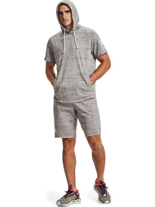 Rival Terry Men's Athletic Shorts Gray