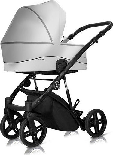 Milu Kids Πολυκαρότσι Atteso 2 in 1 Ledo Bright Grey 04