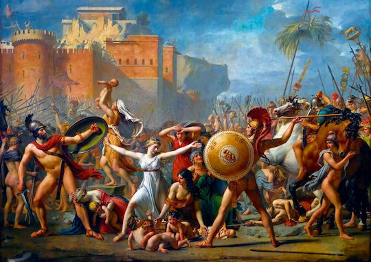 Museum Series Jacques-Louis David The Intervention of the Sabine Women, 1799 Puzzle 2D 1000pcs 60084