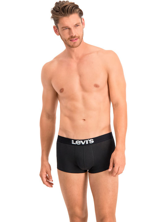 Basic Ανδρικά Μποξεράκια Μαύρα 2Pack