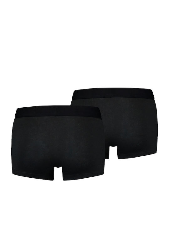 Basic Ανδρικά Μποξεράκια Μαύρα 2Pack