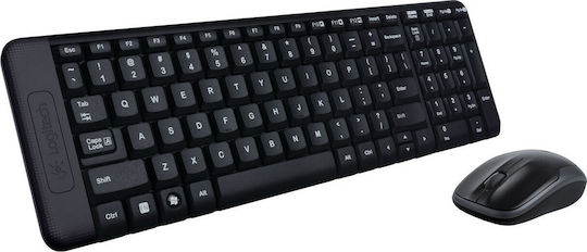 Logitech MK220 Kabellos Tastatur & Maus Set Englisch US