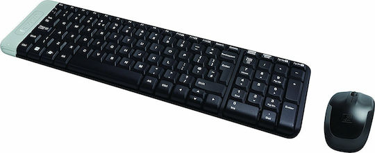 Logitech MK220 Kabellos Tastatur & Maus Set Englisch US