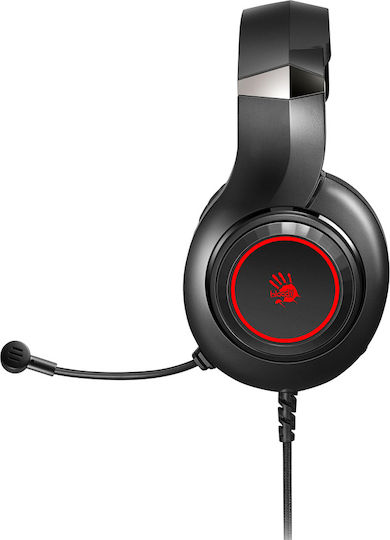 A4Tech G200S Over Ear Gaming Headset cu conexiune USB Negru