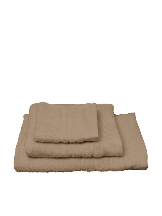 Sunshine Handtuch 111-70 30x50cm. 8 Mocha Gewicht 500gr/m²