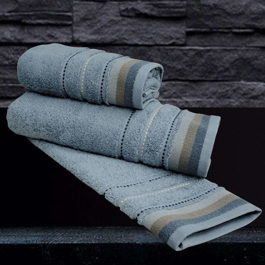 SB Home Σετ 3τμχ Sesilia Blue Βάρους 500gr/m² SB Home Σετ 3τμχ Sesilia Blue Βάρους 500gr/m²