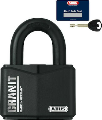 Abus Granit Steel Padlock Brass with Key 1pcs