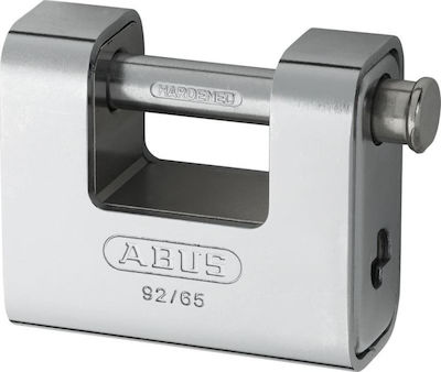 Abus Steel Padlock Monoblock with Key 65mm 1pcs